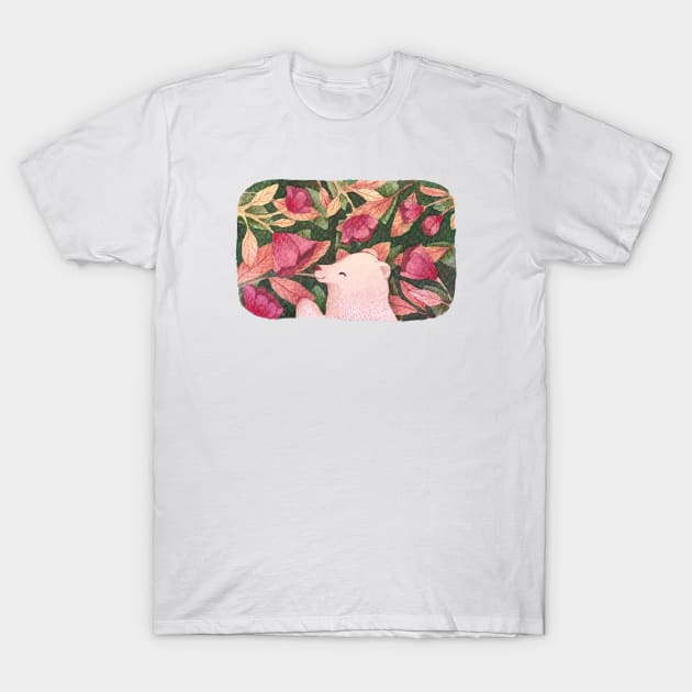 Osito flores T-Shirt by alinailustra